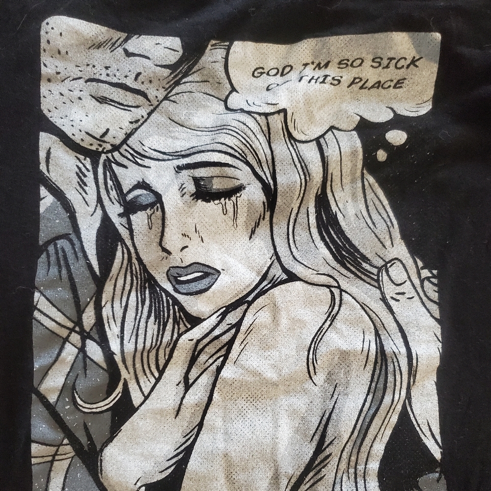 Black and White tee